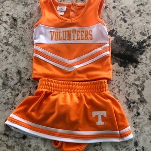 6-9 month Tennessee Vols Cheerleader outfit